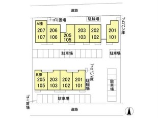 D-roomあずま町Aの物件外観写真